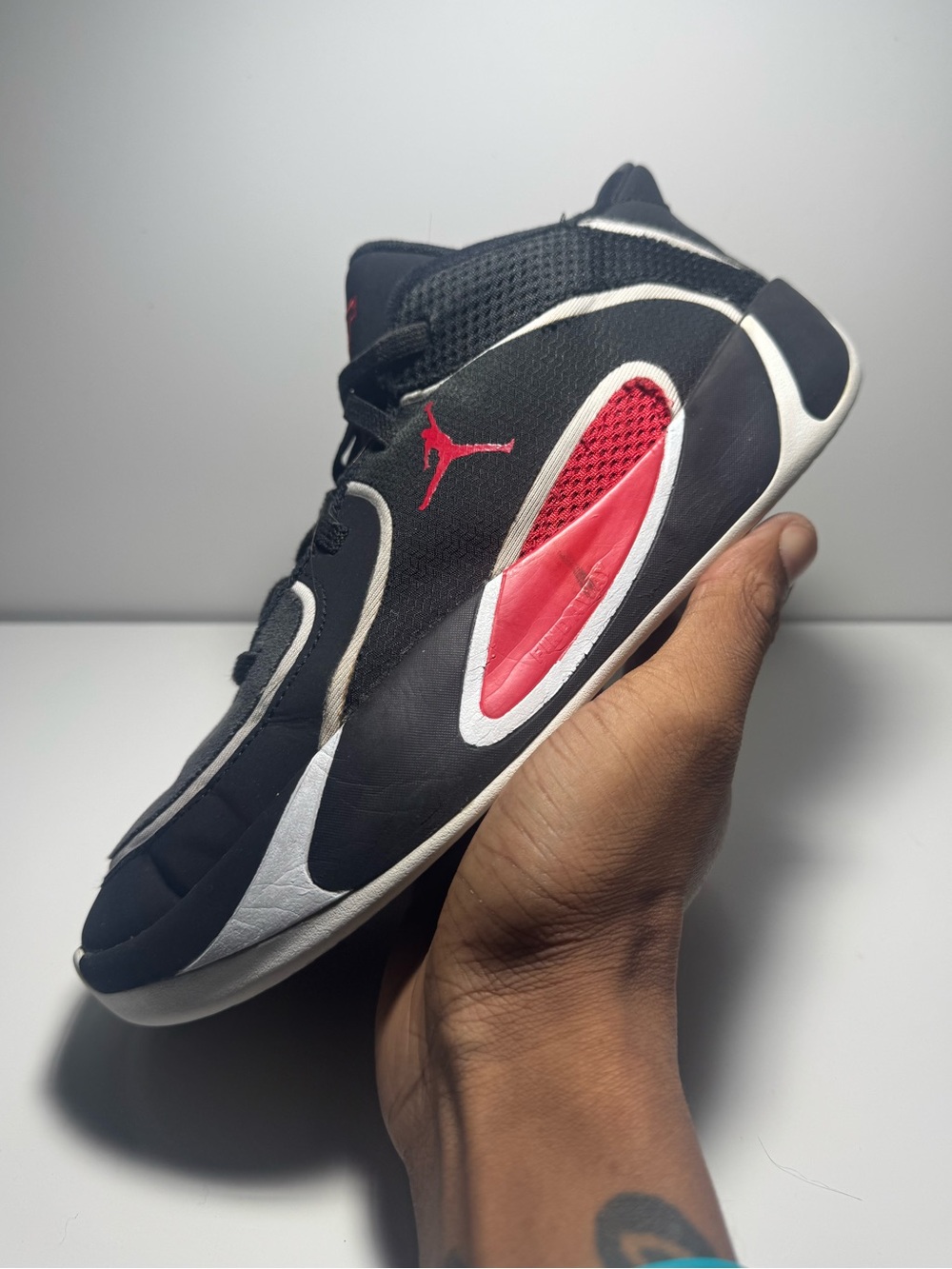 Jordan Tatum 4 "Bloodline" PS Size 3Y
